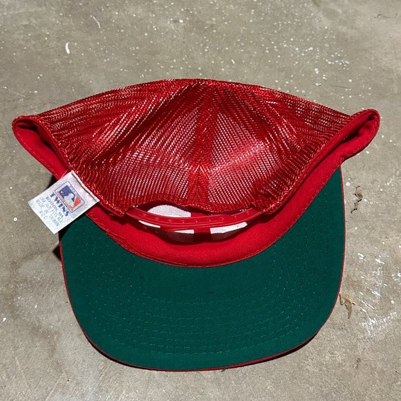 Jose Rijo & Joe Nuxhall Signed Vintage Reds Hat - Picture 2 of 3